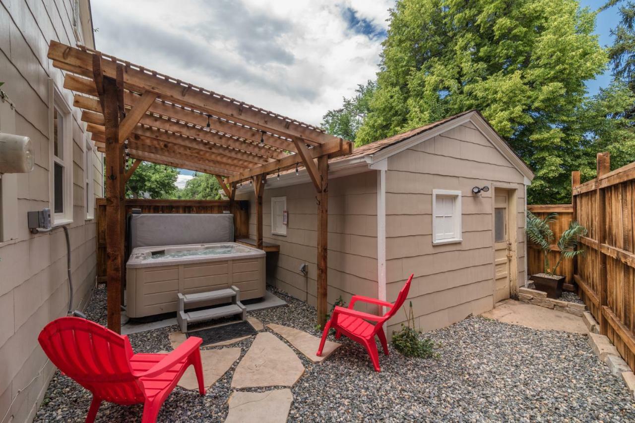 Villa Italian Style In Old Town With Private Hot Tub Fort Collins Exterior foto